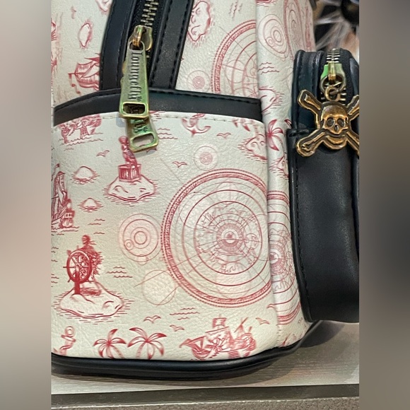 Disney Pirates of the Caribbean Loungefly backpack WDW 2024 - Picture 4 of 9